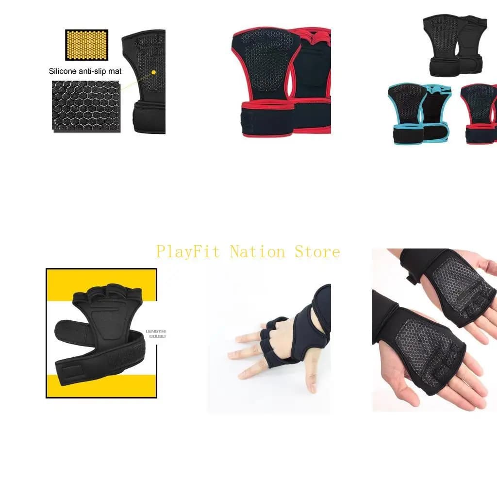 242F Hand Fitness Gloves for Palm Protection for Training with Wrist Wrap Support for Cro