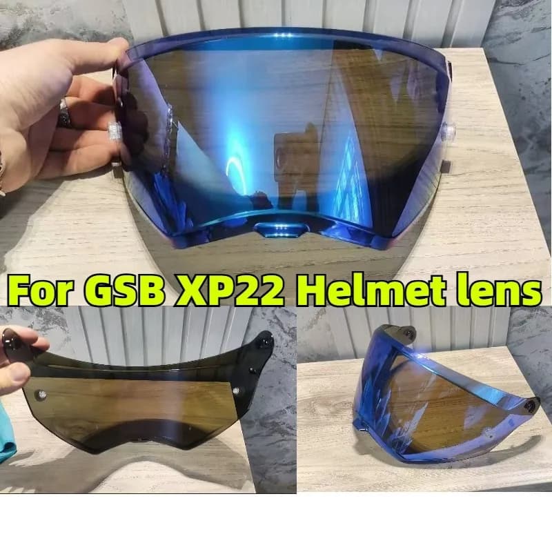 Motorcycle Helmet Sunshade Original High-definition Face Mask Windproof Protective Lens Suitable for GSB XP22 Helmet Accessories