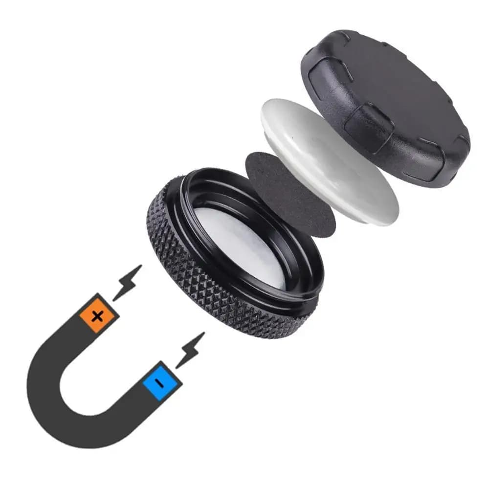 Per Airtag Apple Custodia Aspirazione magnetica in metallo per porta tag aereo GPS per auto bici moto per copertura protettiva AirTags