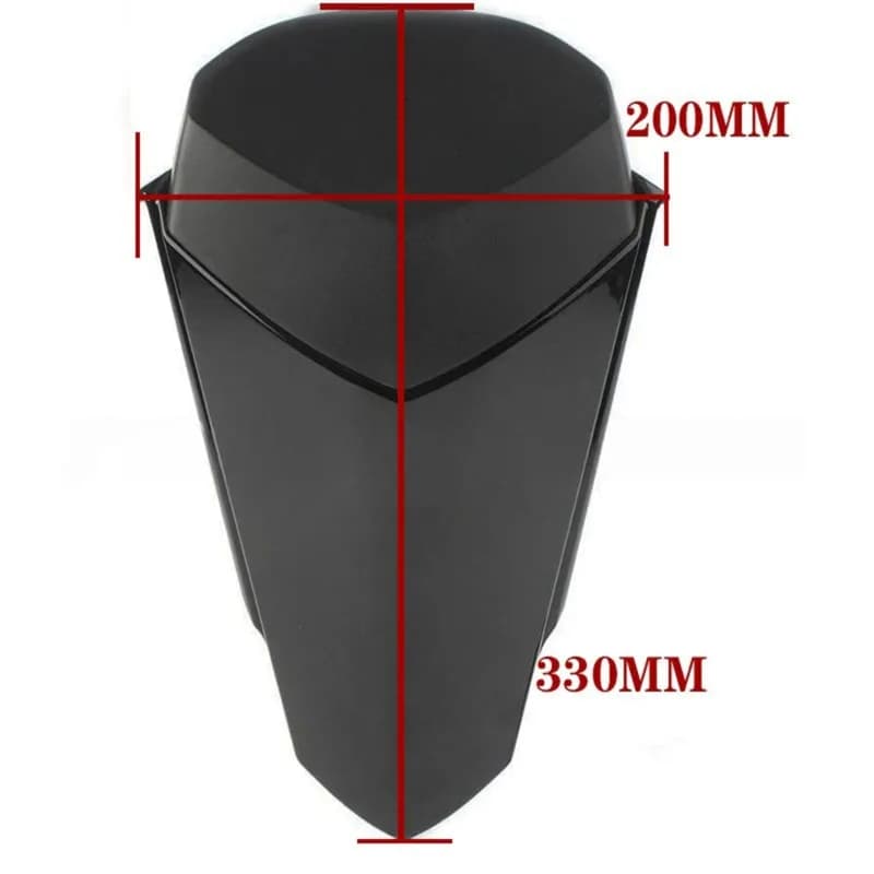 M93K-For Yamaha YZF R7 YZF-R7 2022 2023 2024 Motorcycle Rear Passenger Cowl Seat Back Cover Rear Tailstock Cover Plate