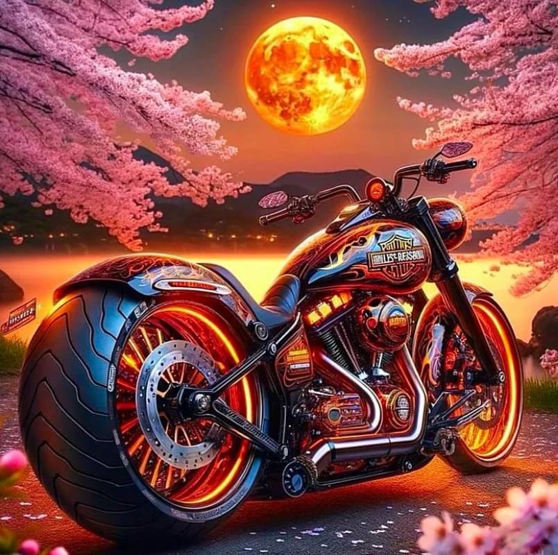 Motorcycle 5D DIY Diamond Painting Cross Stitch Art Mosaic Full Round Embroidery Home Decor Wall Art Adult Gift