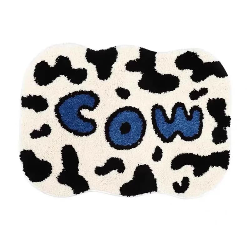 Creative carpet for the house, bedroom mat, sofa mat, dirt-resistant, special shape, anti-fading, fake cashmere fur.