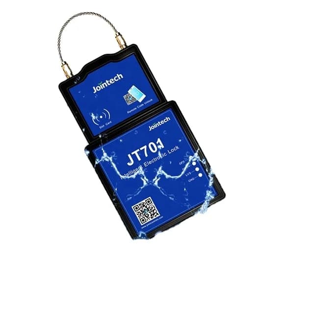 2026 Jointech JT701 E-lock Rugged GPS Smart Lock IP67 Waterproof Rechargeable Battery 15600mAh Real-Time Tracking for Trailer