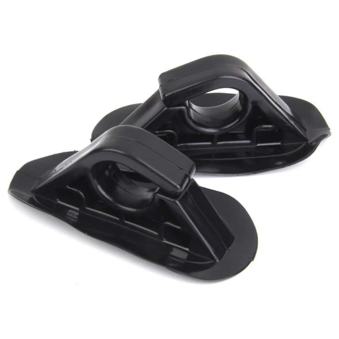 ISURE MARINE 2PC PVC Oar Paddle Holder Hook Buckles Paddle Clips Oar Stand Holder Hook Buckles per gommone canoa Kayak