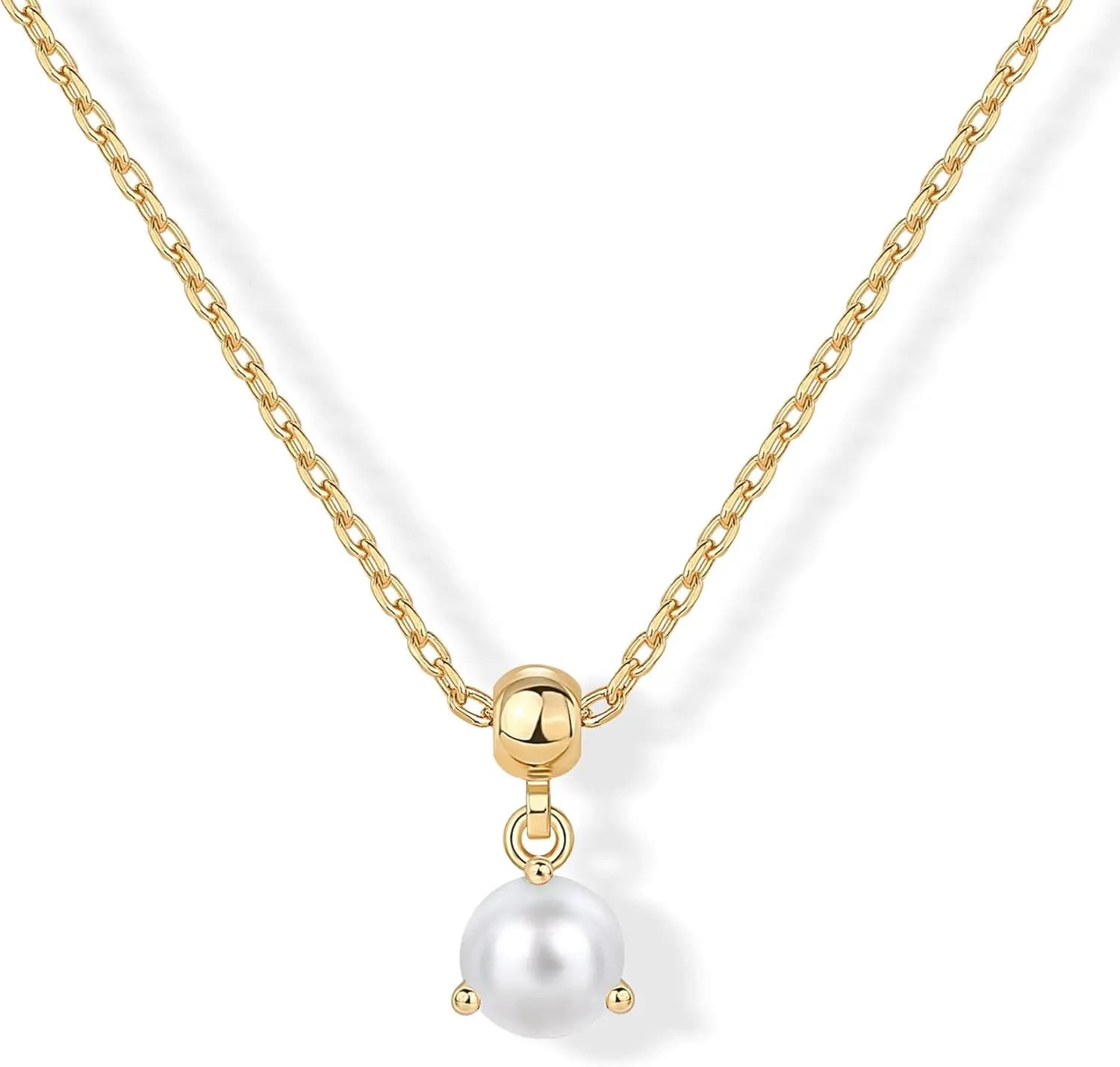 Delicata collana placcata oro con pietra portafortuna, catena regolabile e ciondoli rimovibili – Elegante gioiello da donna con zirconia cubica