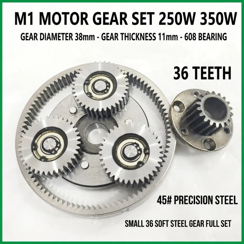 Metal Gear Clutch For Electric Scooter Engine Ebike Motor Spare Part Durable Transmission System Upgrade Accessory