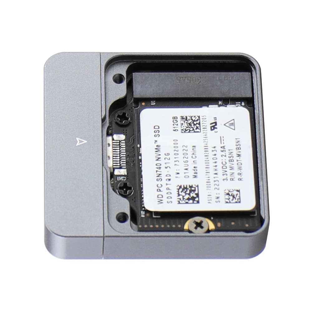 M.2 NVMe 2230 Hard Disk Box USB3.2 Gen2 Mobile Solid State Disk Case Plug and Play External SSD Case M Key for M2 2230 SSD