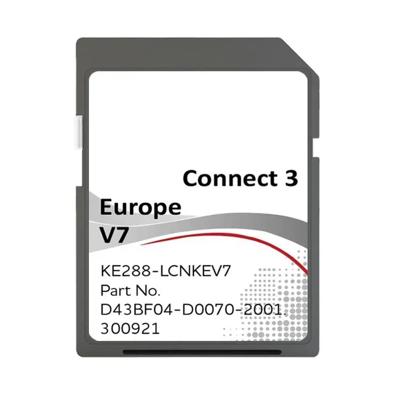 Per Nissan Connect 3 V7 2022 Sat Nav Mappa LCN3 Scheda SD Juke Qashqai Nuovo di zecca