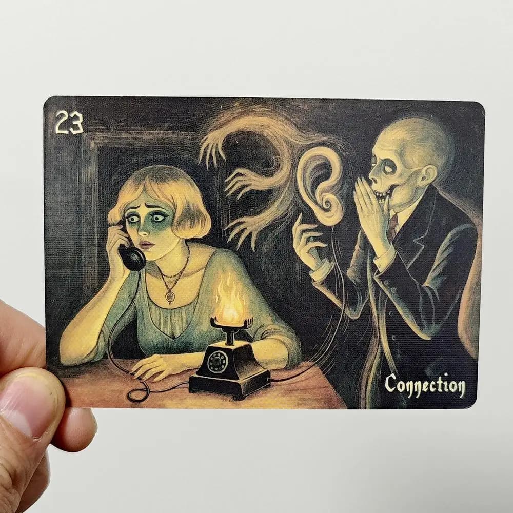 52 Carte Enigmatiche della Galleria delle Allucinazioni di Felix Nacht, Oracle 10,5*7,5cm
