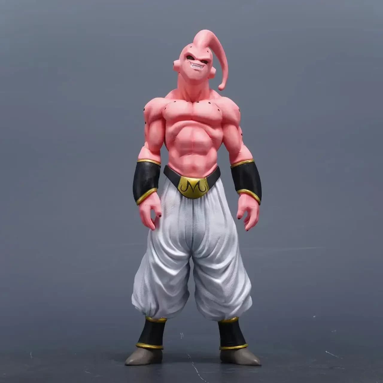 Figura Anime Dragon Ball Majin Buu 27cm/10.63 pollici, Statuetta Super Buu in PVC, Action Figure, Modellino da Collezione, Giocattoli e Regali