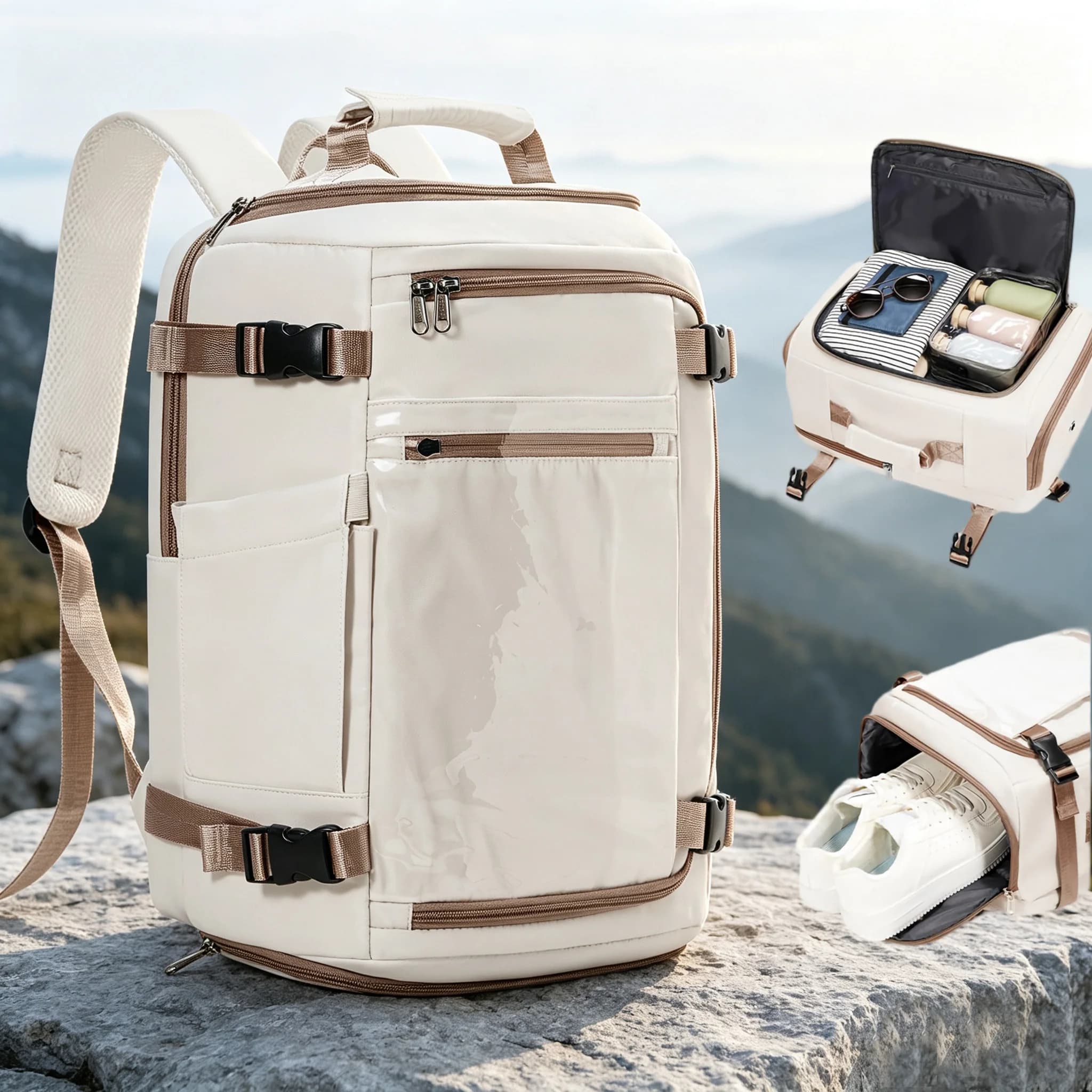 Bag for Men Ryanair Backpack 40x30x20 Laptop Bag Anti-Theft Hiking Backpack for Sports Travel Backpack Airplane Cabin Backpack