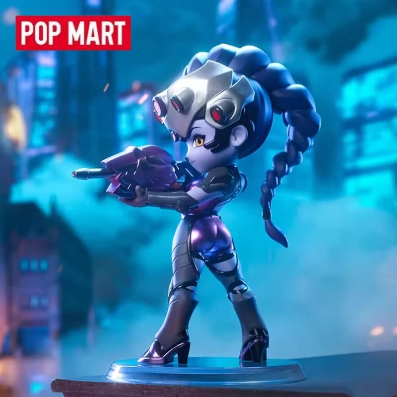 POP MART Overwatch Play of The Game Series Scatola cieca originale Scatola misteriosa a sorpresa Simpatico anime Action Figure Ornamenti Figurine