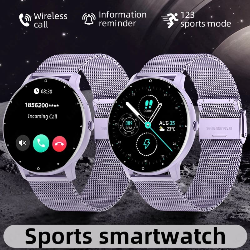 Smartwatch con Schermo Touch Completo 2026, Tracker Fitness Sportivo, Impermeabile IP68, Nuovo Quadrante Personalizzabile, Chiamate Bluetooth per Uomini e Donne
