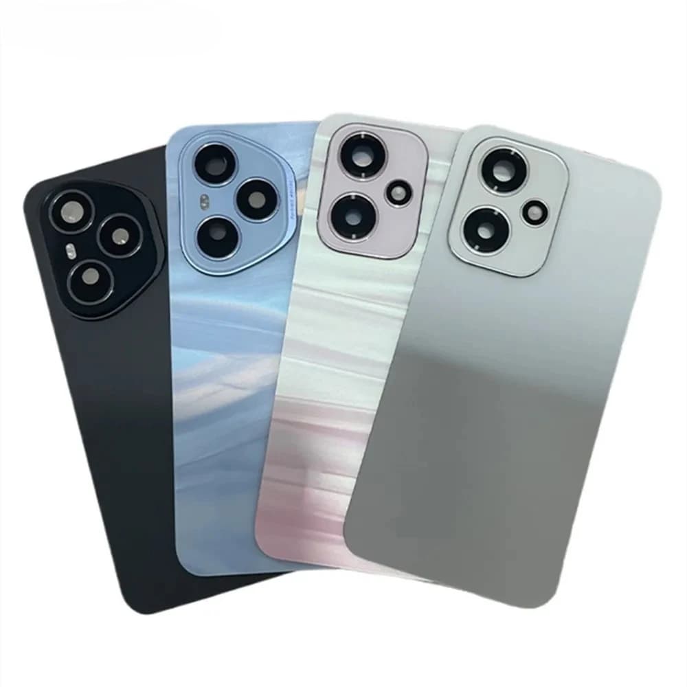 For Honor 400 Pro Rear Battery Glass Door Case Housing + Camera Lens Spare Parts For Honor 400Pro back cover