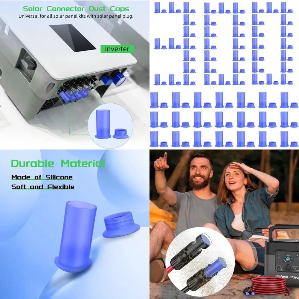 Caricabatterie da auto doppio USB da 300 W con connettori resistenti alle intemperie per connessioni maschio e femmina