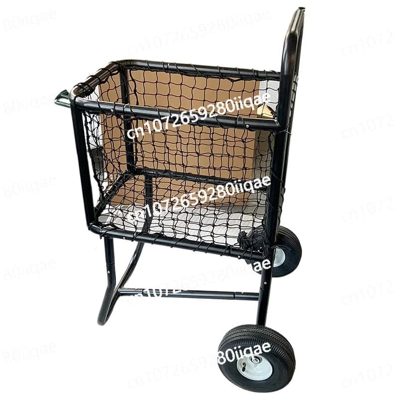 Carrello per palline da tennis, carrello da carico, carrello per il recupero delle palline, cesto per il recupero delle palline da tennis