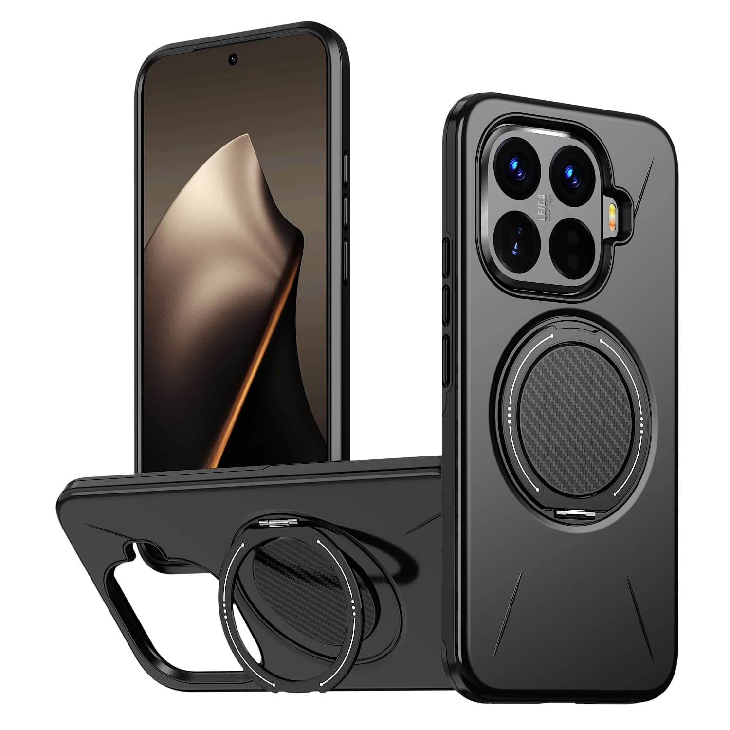 360 ° Custodia per telefono con staffa magnetica per Xiaomi 15T Pro per Magsafe Custodia antiurto con supporto Fonda Coque per Xiaomi Mi 15T Pro