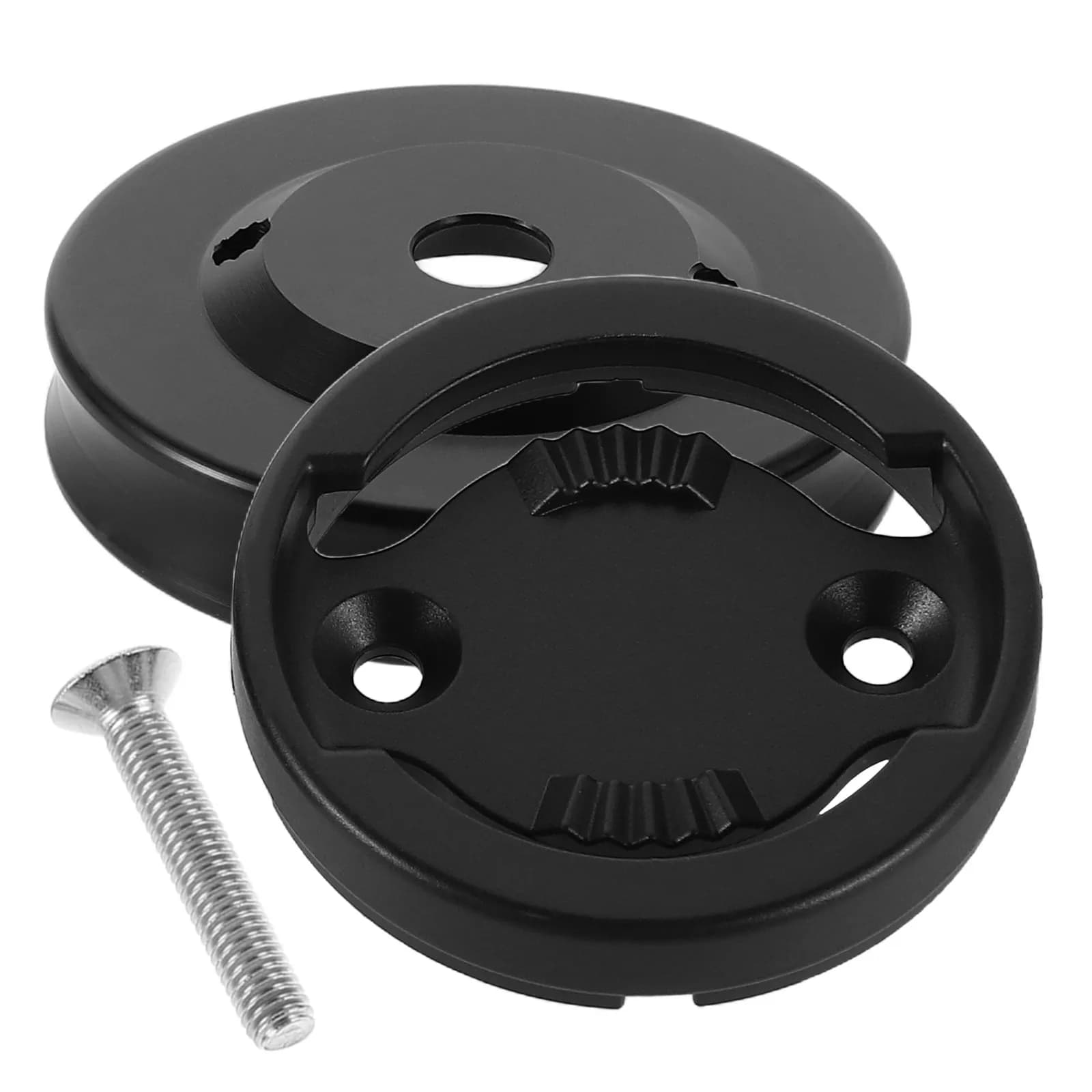 Set di 1 Tappo per Manubrio Bicicletta in Lega di Alluminio, Durevole e Leggero, Distanziale per Attacco Manubrio Bici da Montagna, Supporto per Computer, Supporto per Cuffie da Gaming