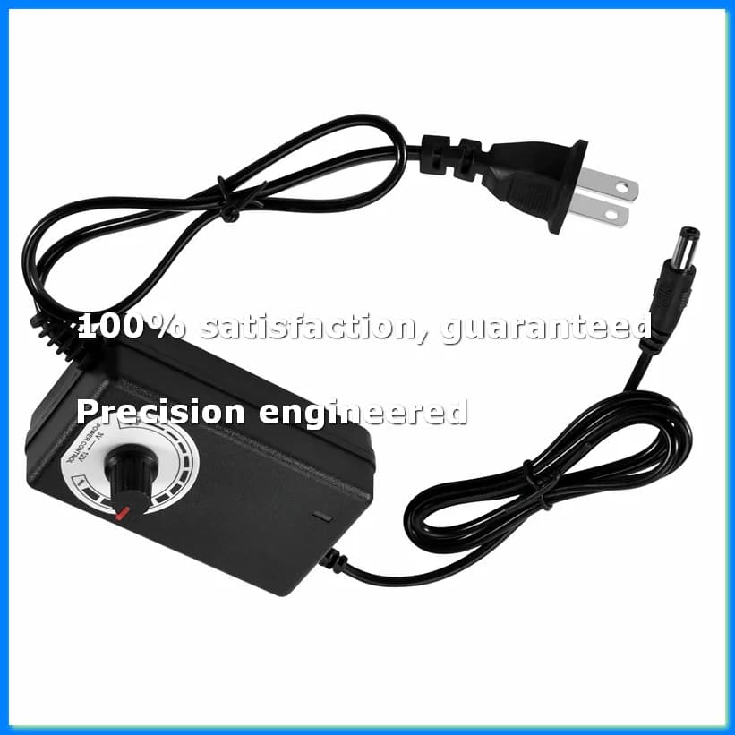 AC to DC Adapter 12V 2A Adjustable Power Supply Motor Speed Controller with US Plug For Electric Fan and Pump-A69M