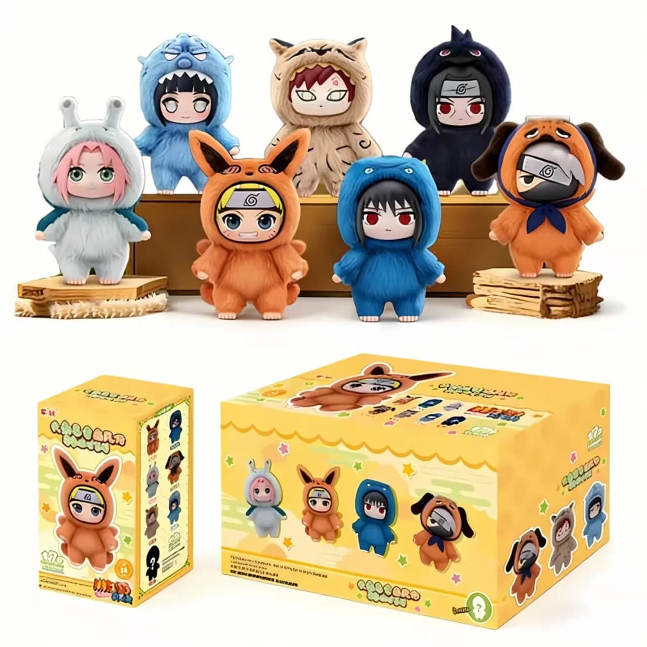 # Nuova Serie Naruto Shippuden Party: Blind Box Uzumaki con Peluche, Ornamenti, Portachiavi e Giocattoli da Collezione - Edizione Shippuden2026