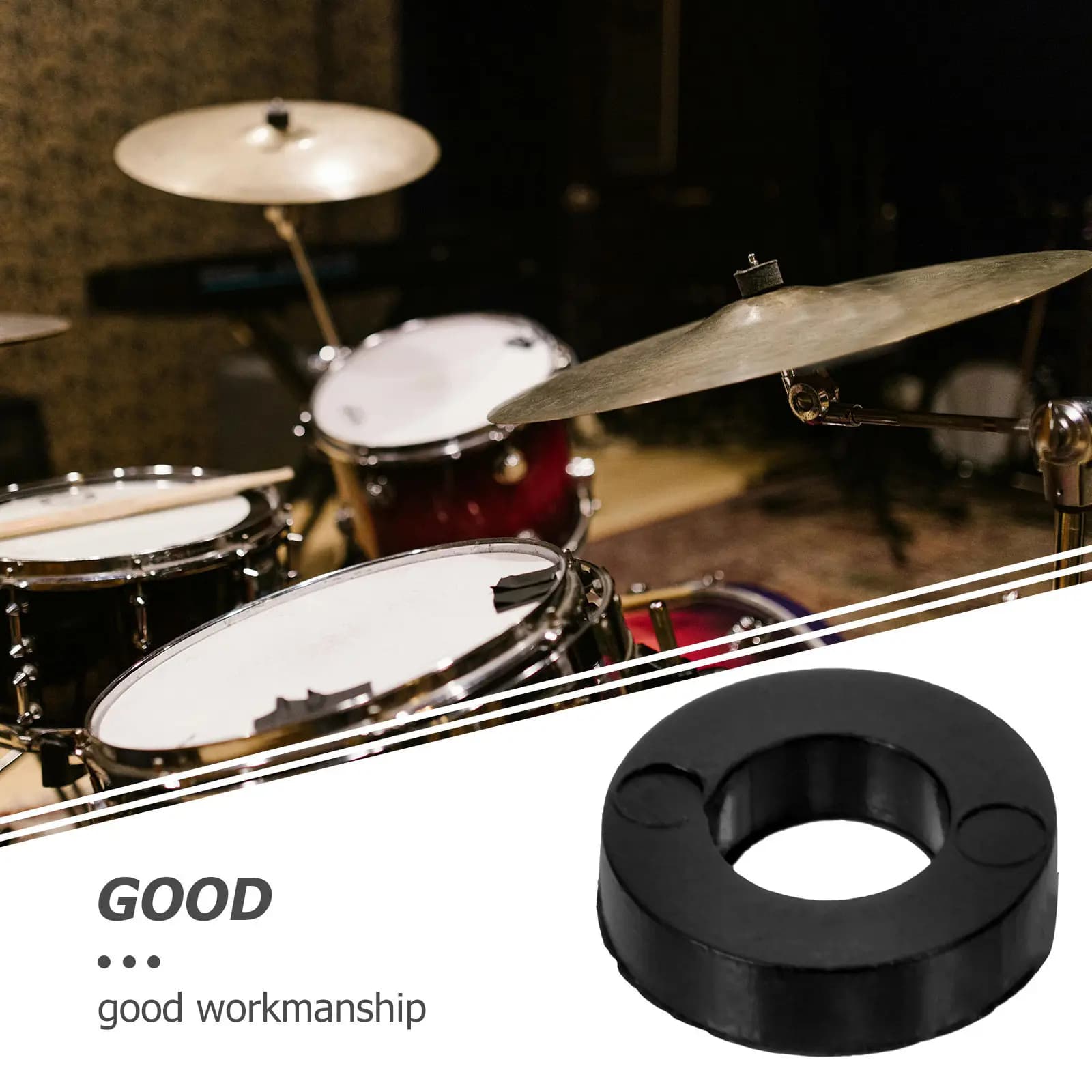 Drum Accessory Kit Accessories Rod Parts Snare Pads Sound Insulation Instrument Jam Block Washers