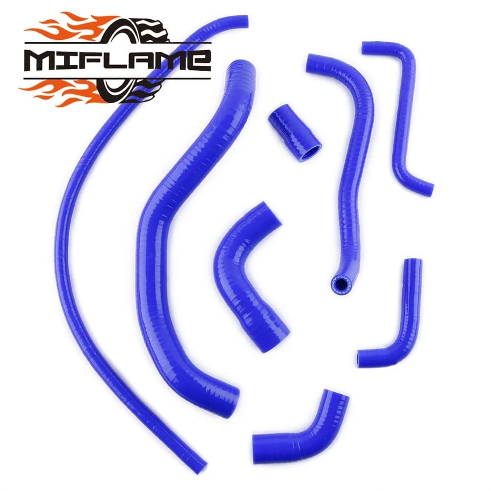 Kit tubi flessibili del liquido di raffreddamento del radiatore in silicone Yamaha YZF R1 per modelli 1998 1999 2000 2001 Tubi del liquido di raffreddamento del radiatore da corsa Performance