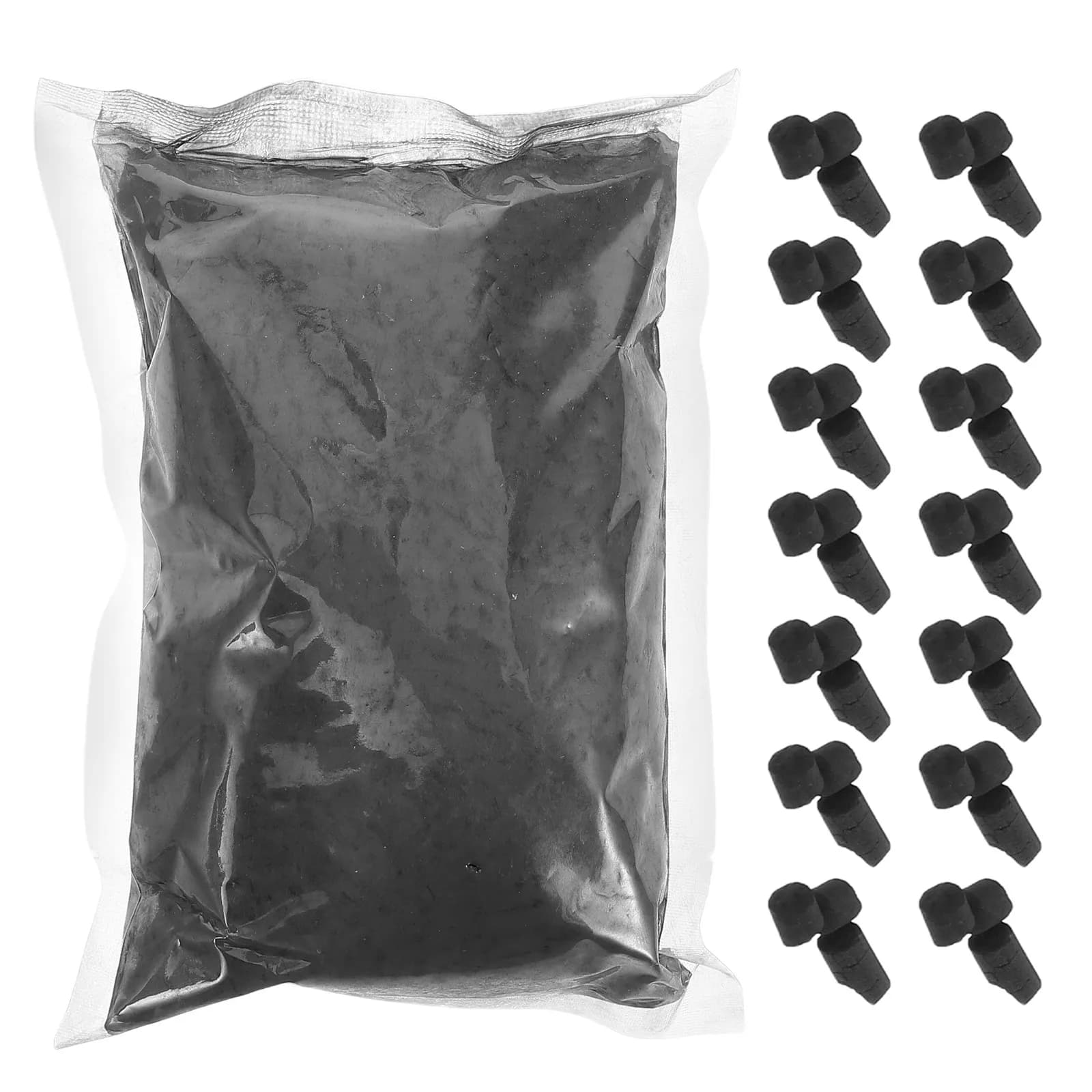 Confezione da 1 Ricarica Filtro a Carbone Attivo per Compostiera, Assorbe gli Odori e Migliora la Compostazione per Pattumiere da Cucina