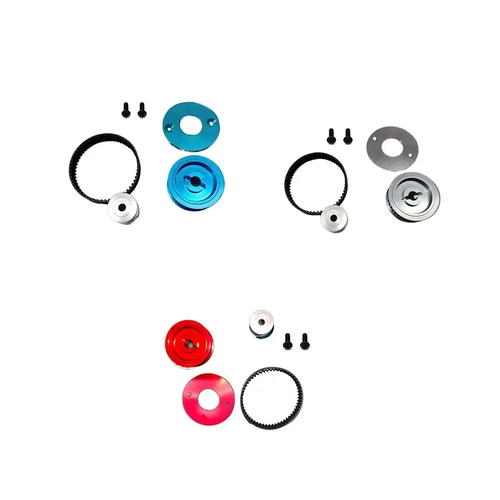 TAMIYA TT02 Transmission Gear Belt 16T 40T Transmission Gear System FAI FROM TE Modify For 1/10 RC Auto Tamiya TT-02