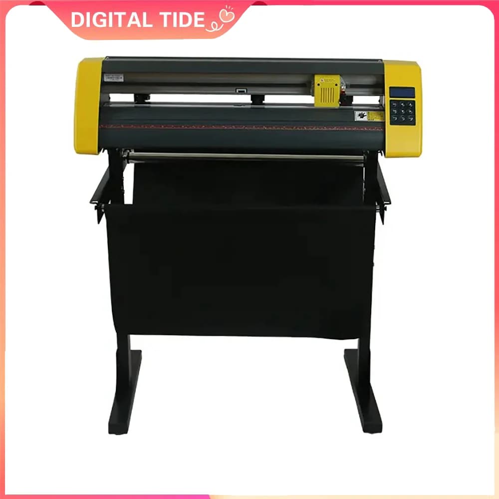 28/34/53 pollici semiautomatico taglierina per vinile plotter macchina per stampante per taglio di cartelli LEDGuide Light SignCut etichettatrice con supporto