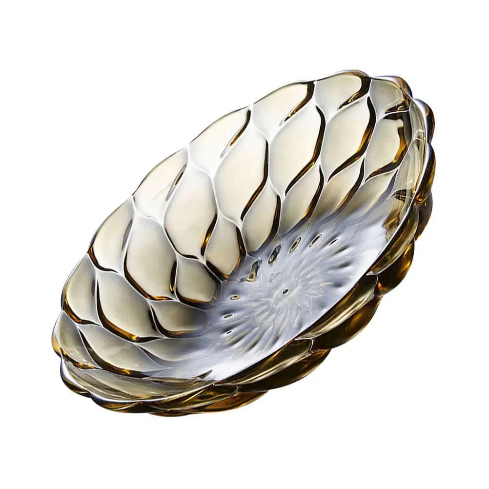 1Pcs Petal-Design Fruit Tray for Snacks Desserts Dried Fruits Serving Display Desktop Decor Multipurpose Snack Serving Tray