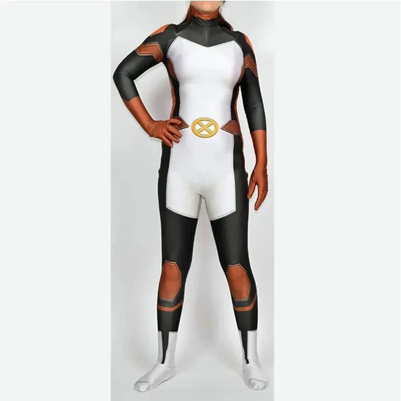 ♥ 2026 New Anime Halloween X- Cosplay Costumes X men Dark Phoenix Jean Grey Suits Rogue Zentai Kitty Pryde Shadowcat ★ Look at m