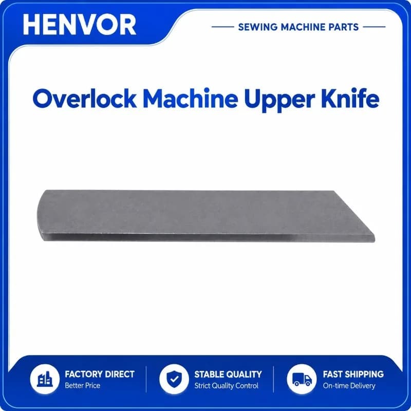 HENVOR 13150701 Upper and Lower Blades for Brother 6700 6714 Overlock Sewing Machine Replacement Parts