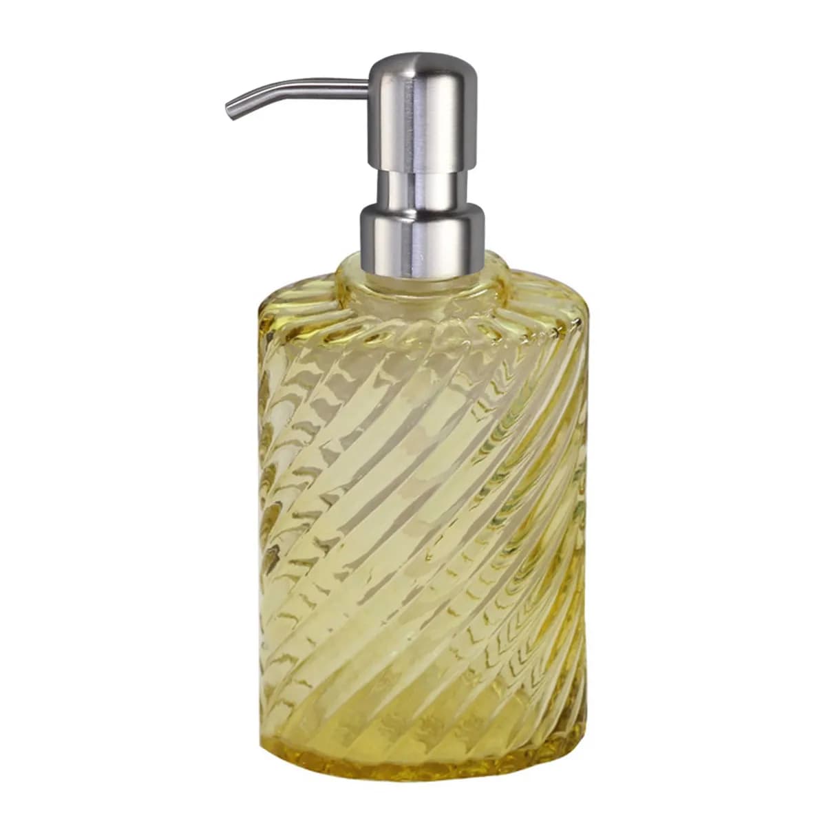 Dispenser per sapone liquido in acciaio inossidabile, 1 pezzo, ricambio per flaconi di lozione e shampoo, materiale 304, compatibile con vetro e plastica