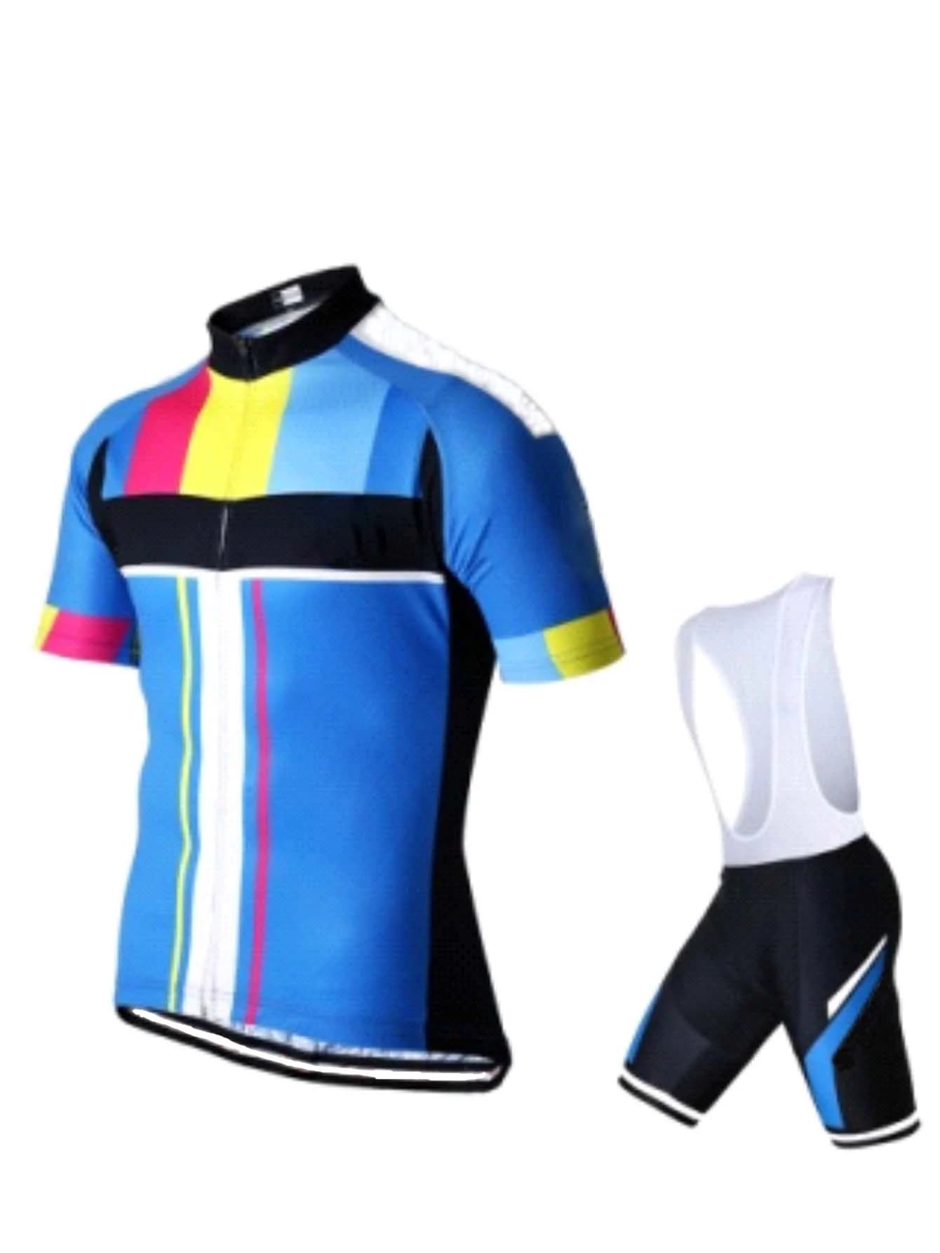 Set Maglia e Pantaloncini da Ciclismo per Uomo, Abbigliamento da Ciclismo, T-Shirt, Abbigliamento per Mountain Bike, Maglie, Kit Squadra, Attrezzatura, 2026, Manica Corta