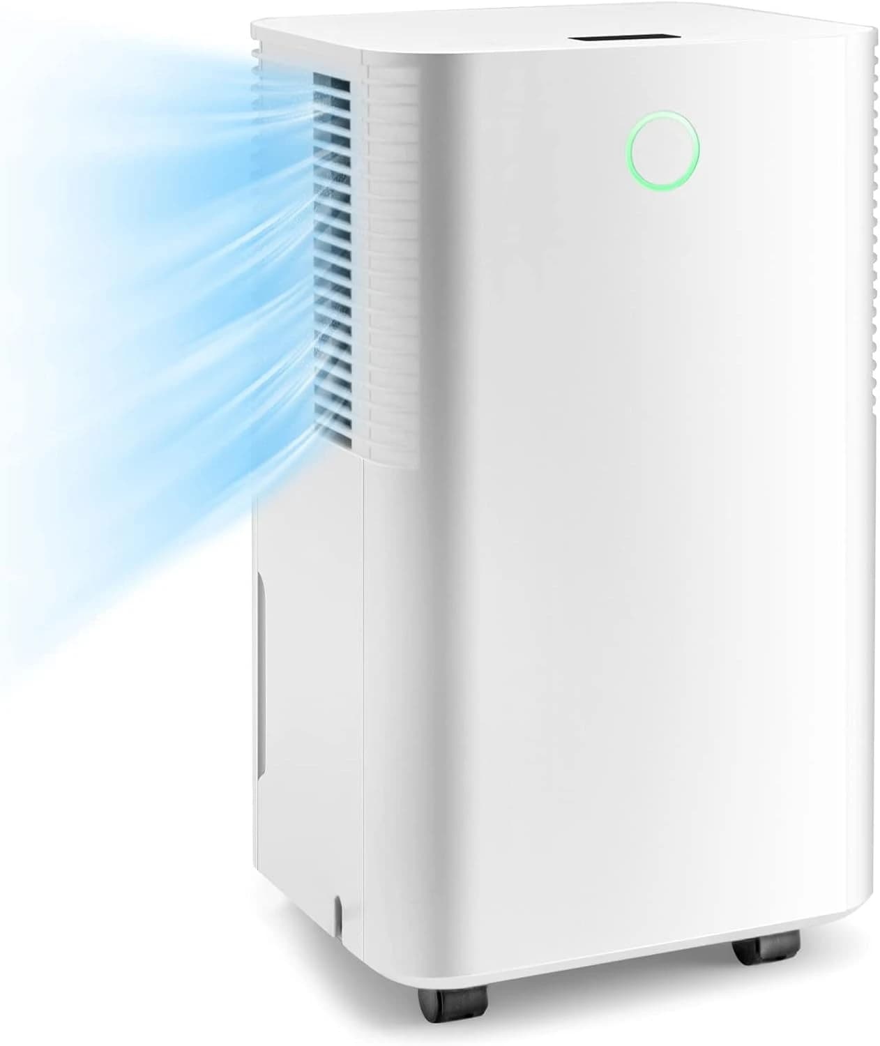 1750 Sq. Ft Dehumidifier , 32 Pints Dehumidifier w/ 3 Modes, 2 Speeds, 24H Timer, Auto or Manual Drainage, 0.5 Gallon Water Tank, Auto Defrost