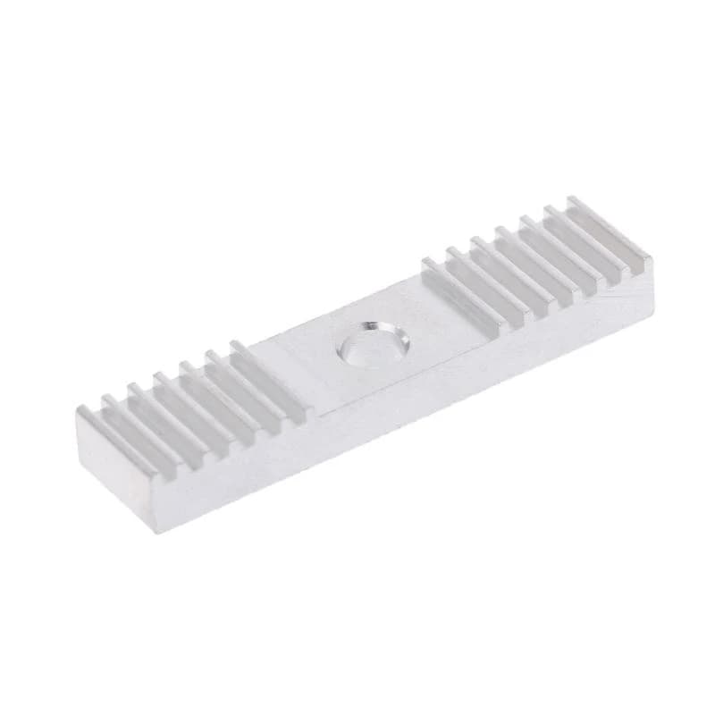 Y2GD GT2 Cinghia Dentata Pezzo Fissaggio In Lega Alluminio Passo del Dente 2mm Morsetto Clip Fissa 9x40mm Compatibile