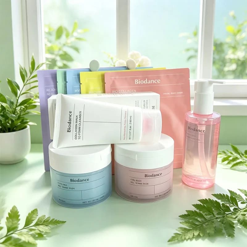 Biodance Collagen Deep Hydrating Gel Mask Nighttime Long Lasting Moisturize Shrinking Pores Improving Elasticity Deep Hydration