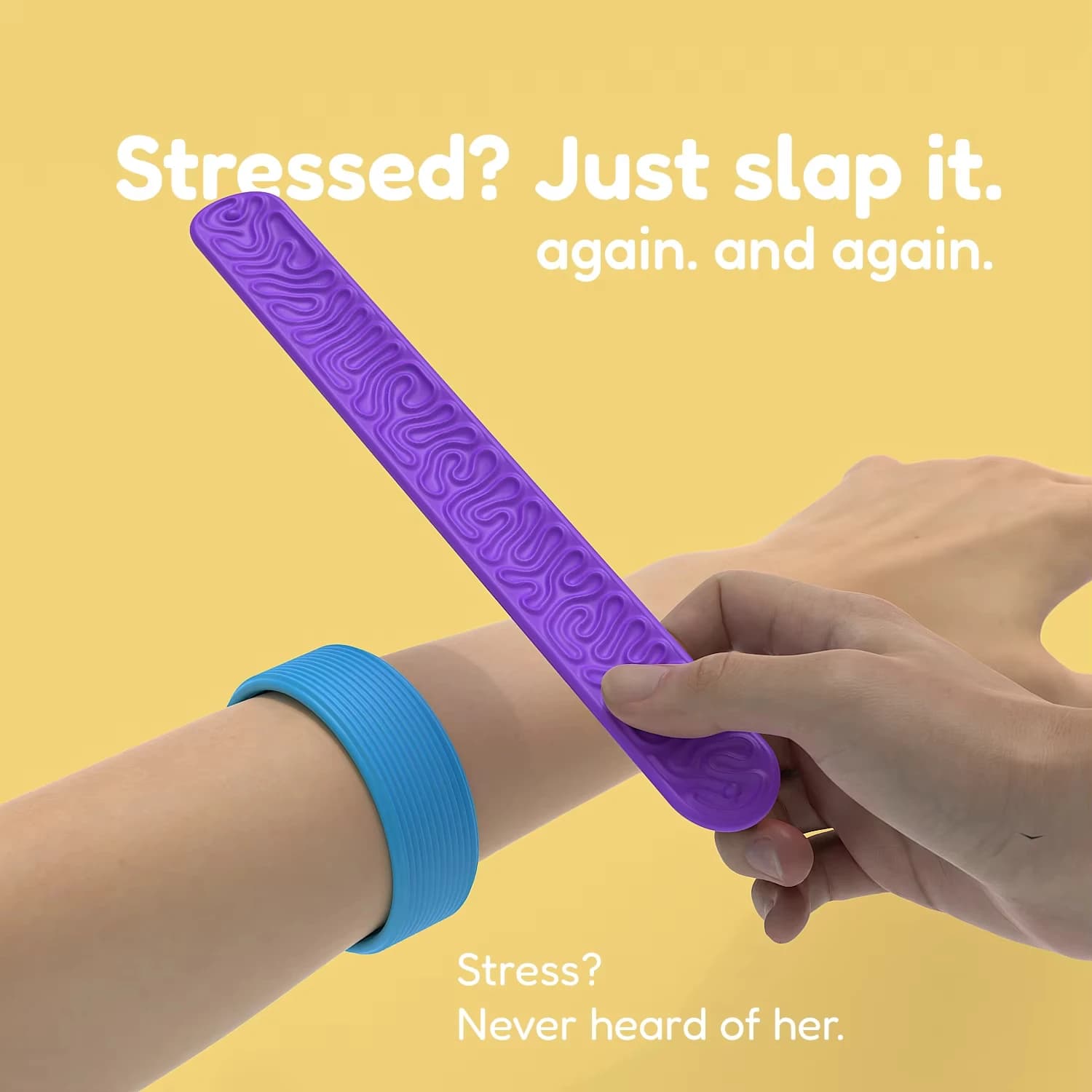 6 pezzi in silicone sensoriale agitarsi giocattoli schiaffo braccialetti strutturati giocattoli per bambini autismo calmante giocattolo sensoriale per esigenze speciali agitarsi
