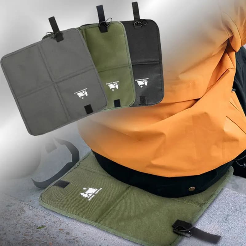 Outdoor Camping Folding Portable Cushion, Park Lawn Moisture-proof Pad, Hiking and Mountaineering Cushion
