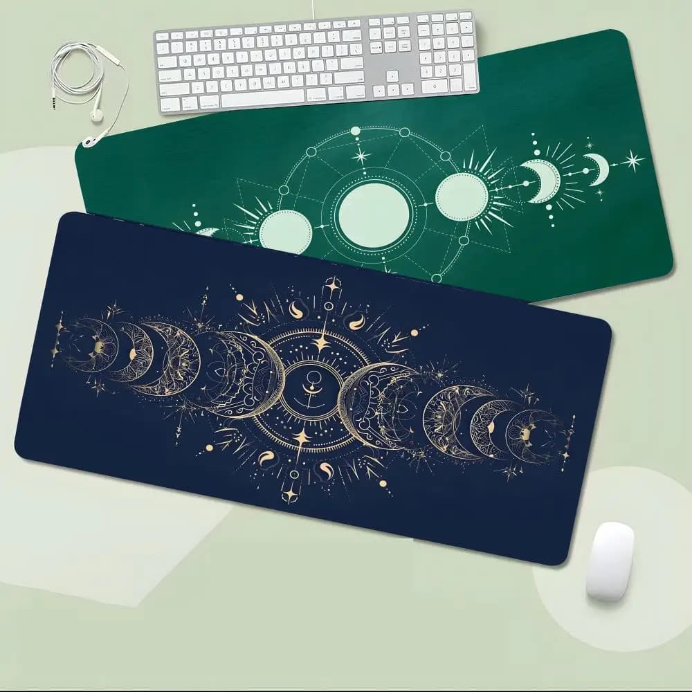 divination tool Tarot Cards Mouse Pad Non-Slip Large Desk Mat Thick Stitched Edge Gaming Mousepad