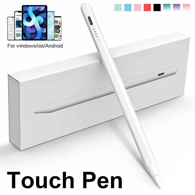 Per Apple Pencil 2 1 con Rilevamento del Palmo e Indicatore di Carica, Accessori iPad per iPad 2022 2021 2020 2019 2018 Pro 11 12.9 Air Mini Stylus