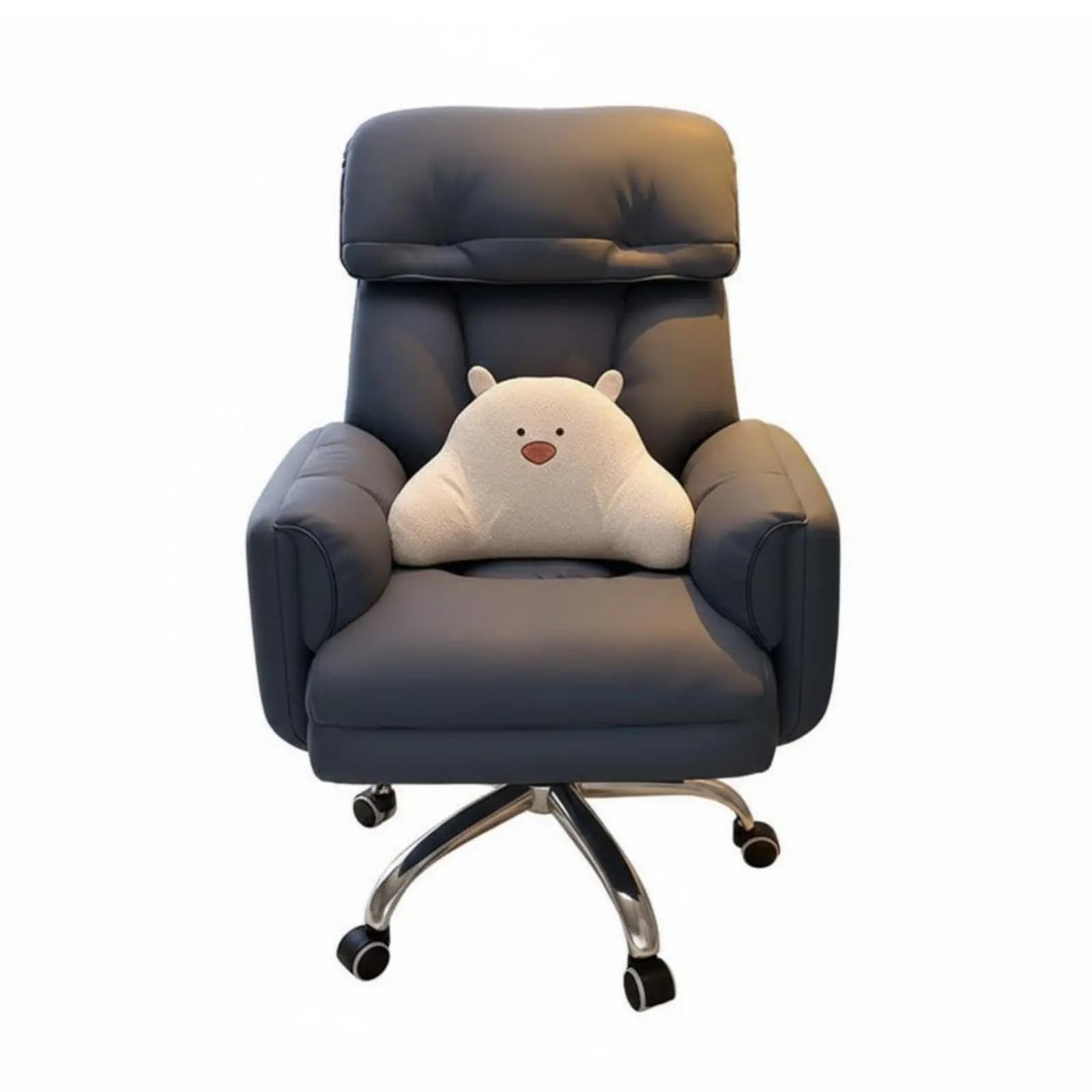 Sedia da Gaming Reclinabile con Altezza Regolabile, Design Ergonomico, Poggiapiedi Estensibile per Studenti, Dormitorio, Studio
