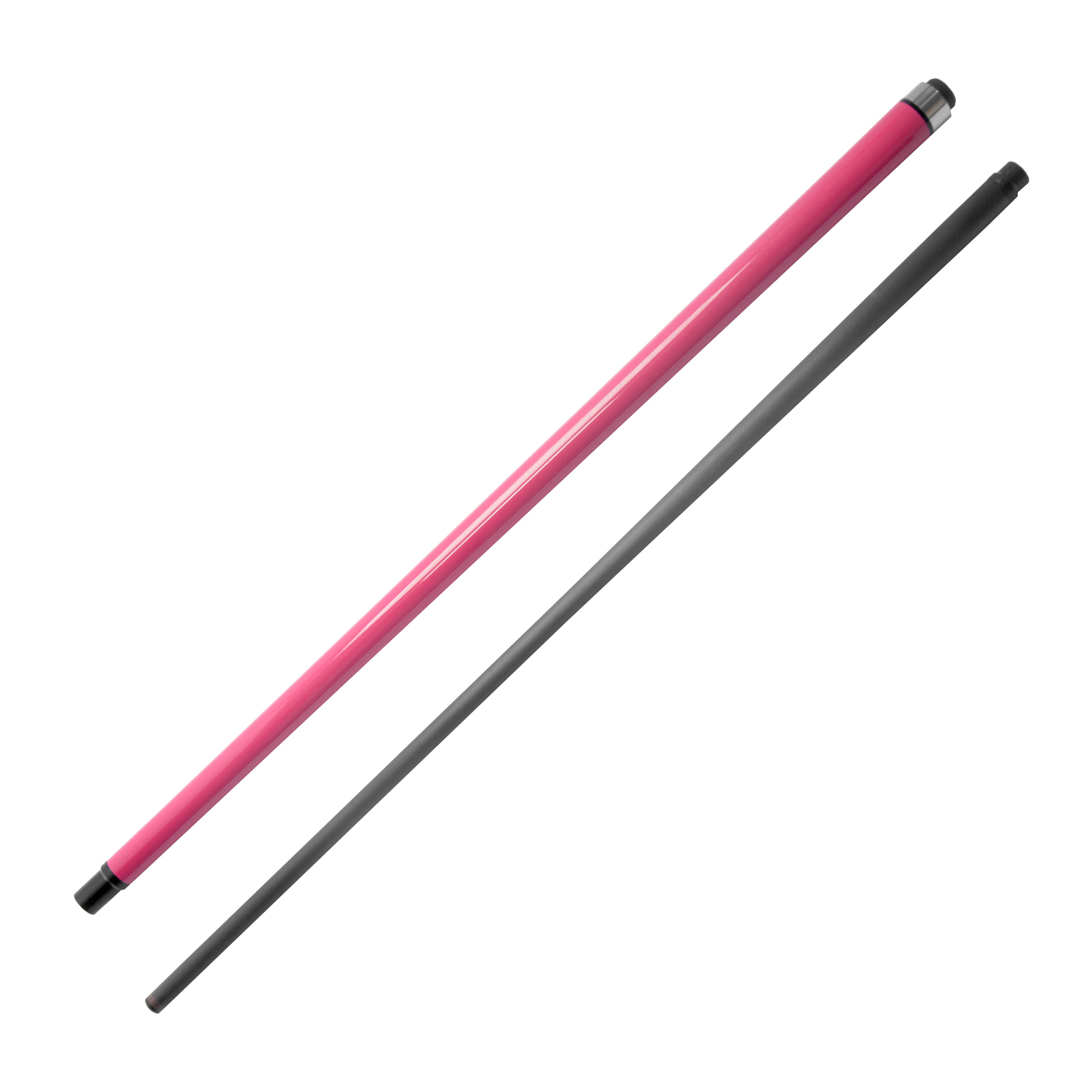 Hot-selling carbon fiber pool cue, 13mm tip, 1/2 split with Uni-loc joint. Smooth surface, customizable tip sizes.