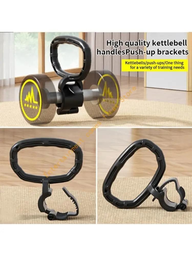 Textured Kettlebell Grip for Weight Plates in Strength Training Routines 55KD