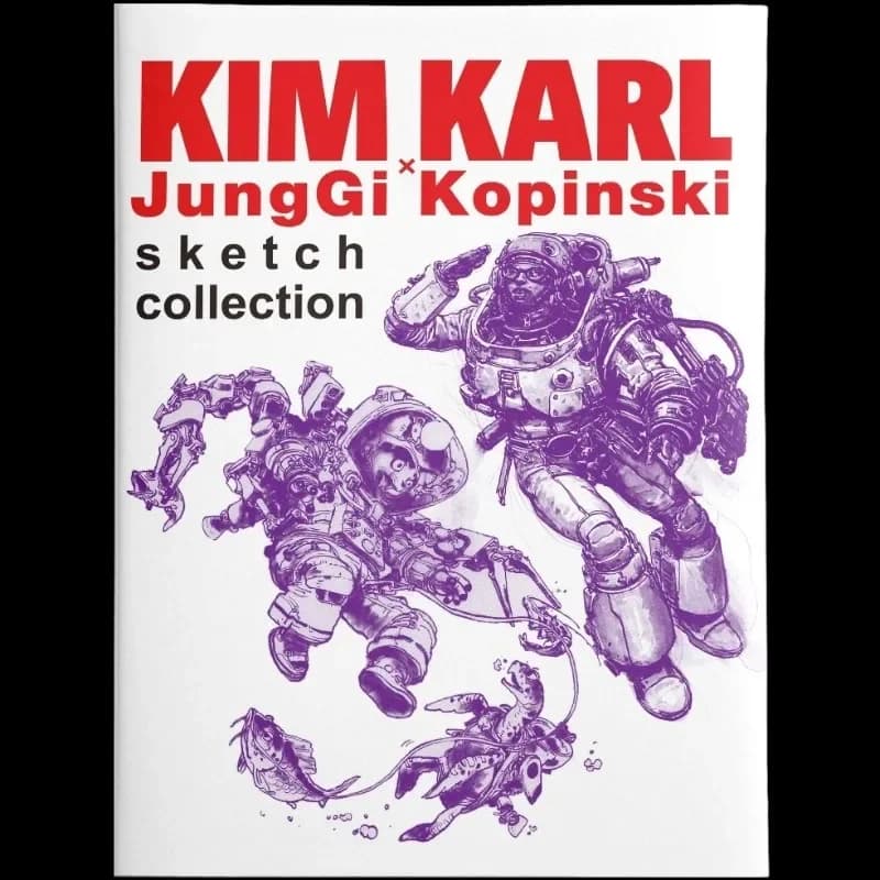 Kim Jung-gi's Latest English Sketchbook Collection 2024 Karl Kopinski