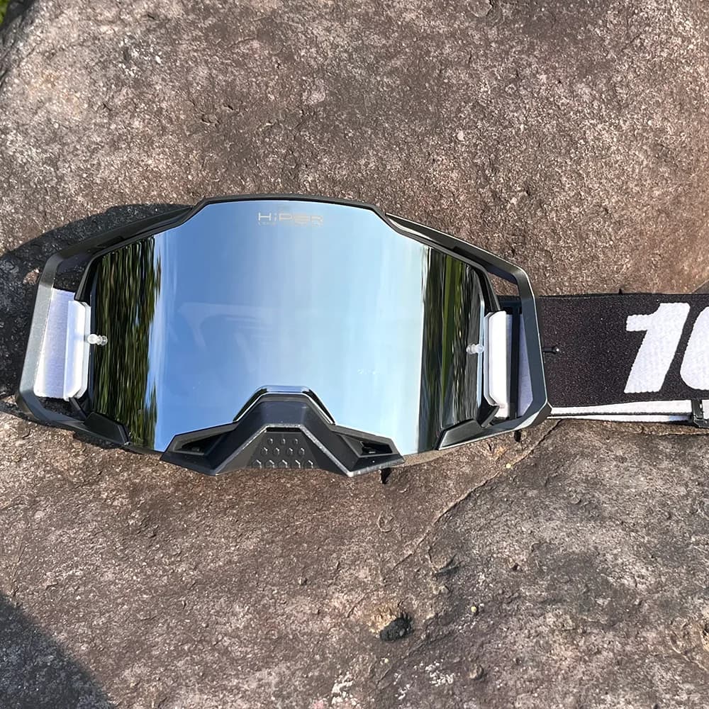 Occhiali da Moto per Fuoristrada, Antipolvere, Antivento, Occhiali Sportivi per MX ATV, Ciclismo, Sci, Snowboard, Protezione
