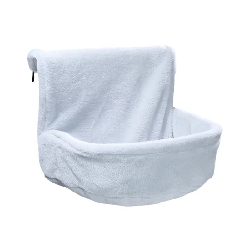 suspended bed for cats, hammock, round nest for pets, iron structure, sleeping bag for cats, cat supplies