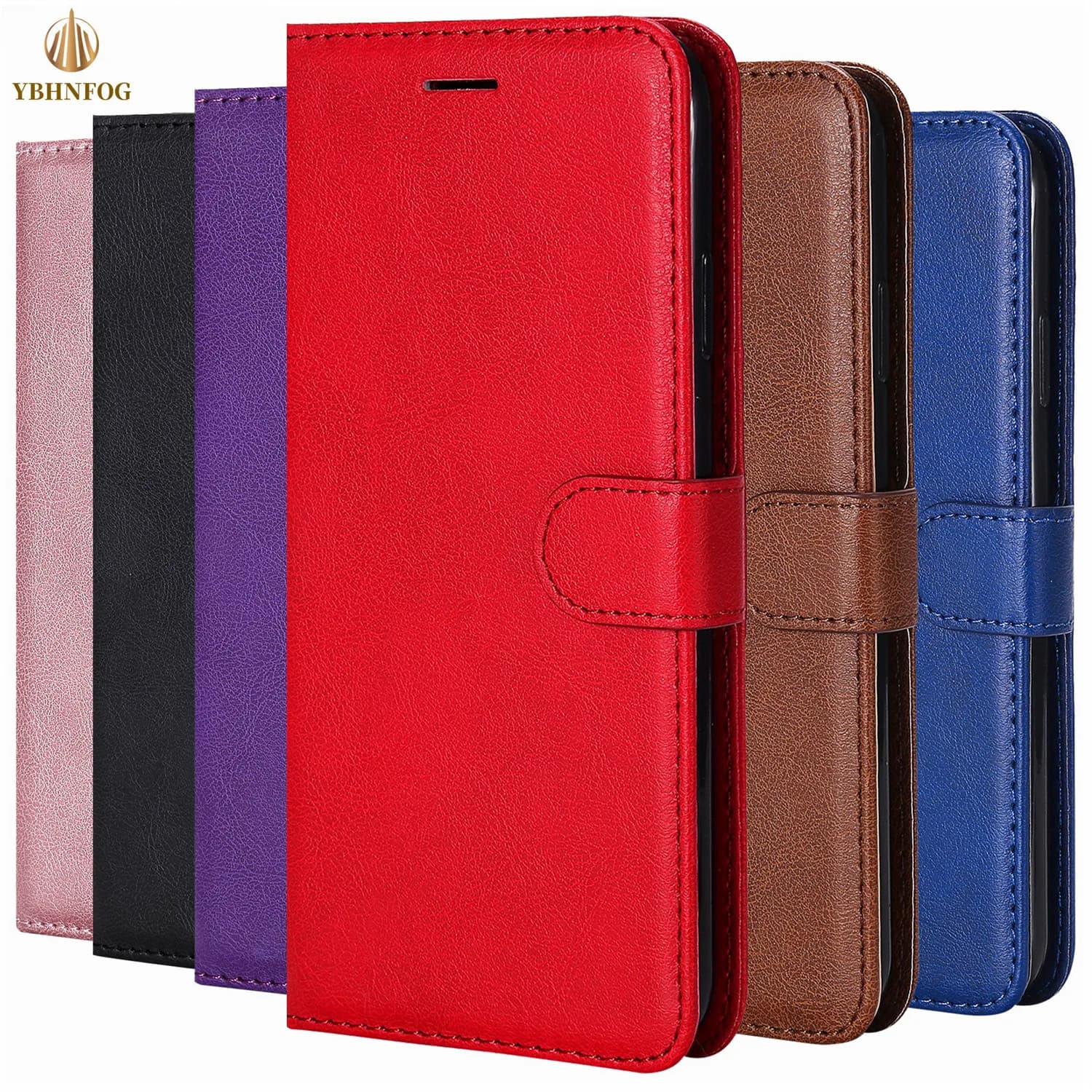 Custodia a portafoglio per Xiaomi POCO F3 F4 F5 M3 M4 M5 M6 Pro Custodia a vibrazione in pelle magnetica per Mi POCO X6 X5 X4 X3 Custodia per telefono NFC