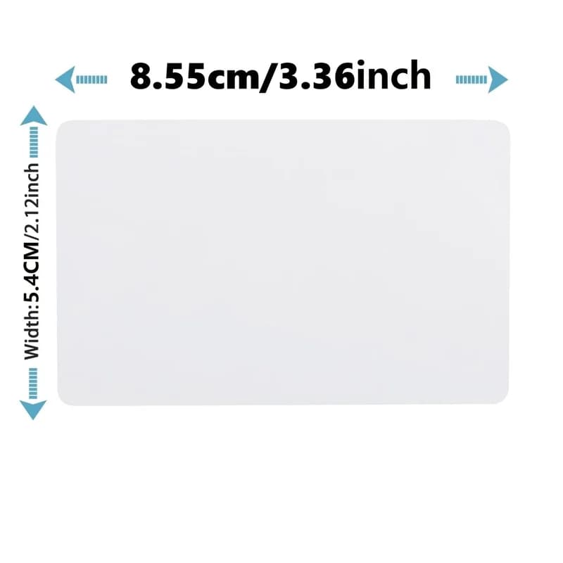 200Pcs NFC Cards 13.56MHz RFID Tag Blank Rewritable NFC Card Sticker Universal for All NFC Enabled Mobile Phones & Devices