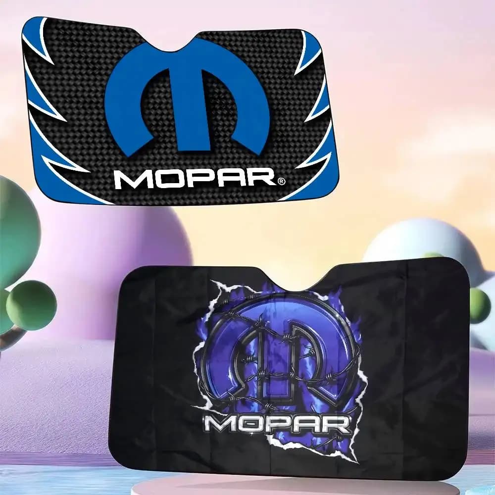 Parasole per Sedile, Set Accessori per Fuoristrada, Decorazione Retro per Auto, Van, SUV, Regalo con LOGO M-Mopar, Anime Auto